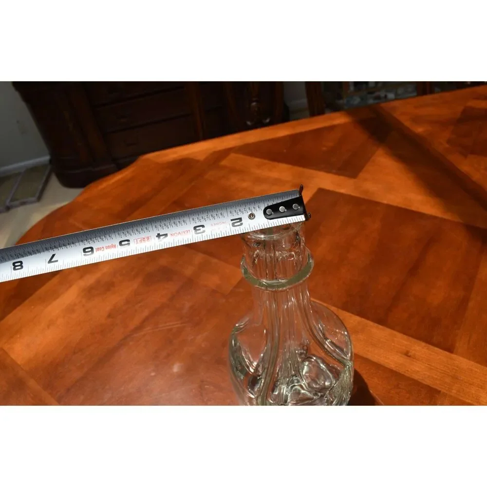 French Four Chamber Liqueur Decanter Made in France Quadrant Carafe No Stopper